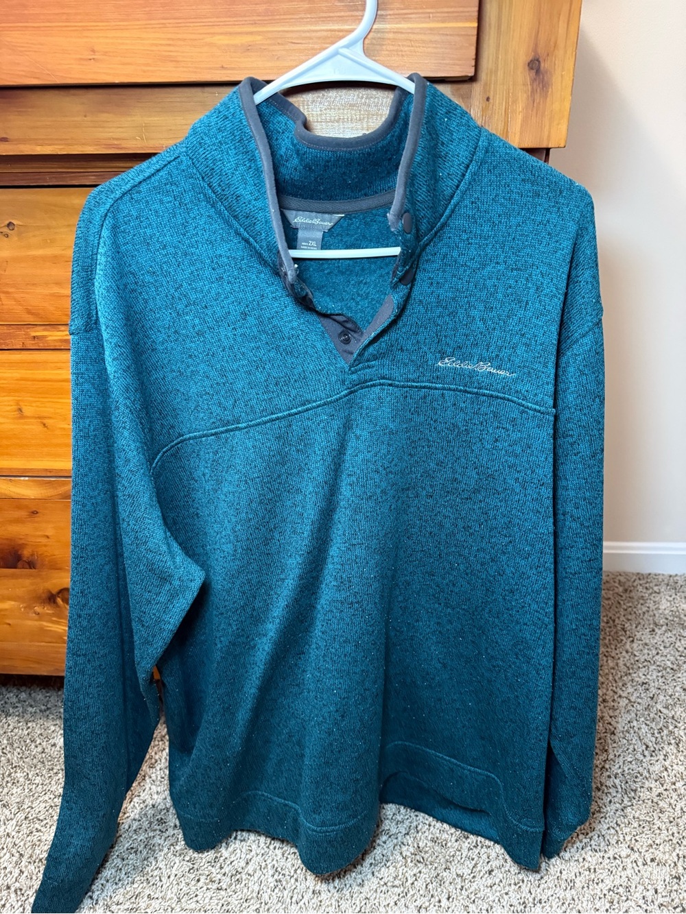 Eddie Bauer quarter zip pullover